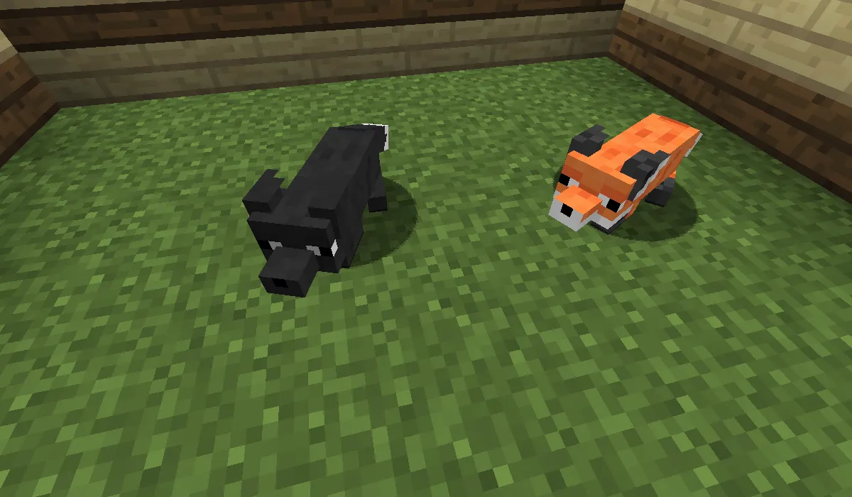 Outfox Fox Variants — скриншот 5 (Текстуры, Minecraft)