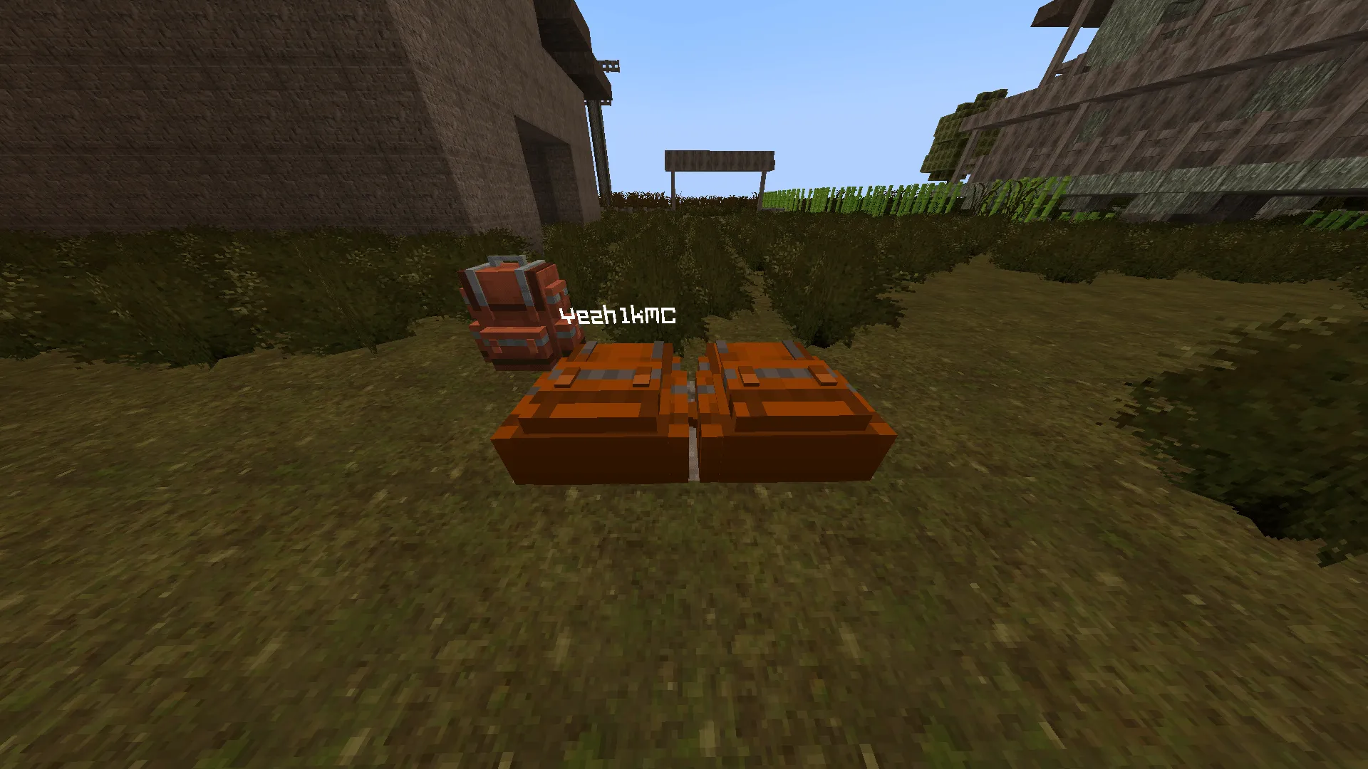 [Gravestone]Gravestone is Backpack — скриншот 1 (Текстуры, Minecraft)