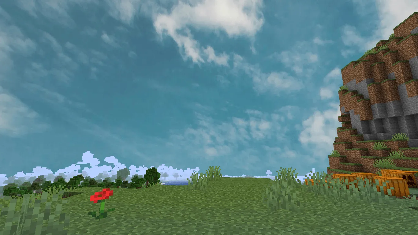beautiful sky overlay — скриншот 1 (Текстуры, Minecraft)