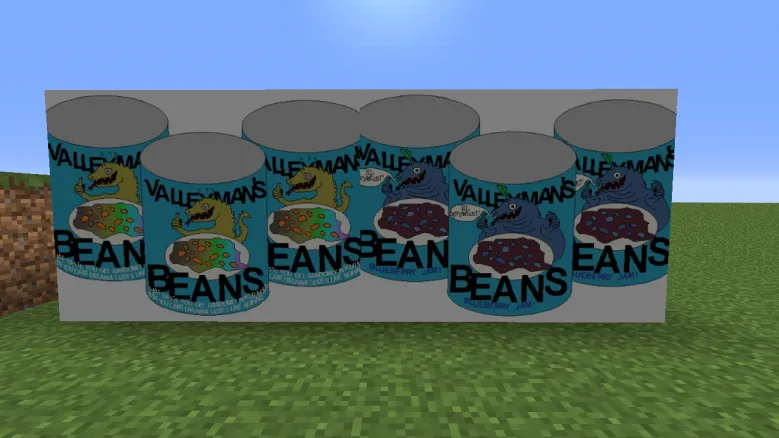 pnvalley man beans — скриншот 1 (Текстуры, Minecraft)