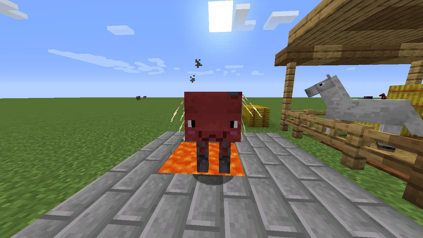 Cute Striders! — скриншот 2 (Текстуры, Minecraft)
