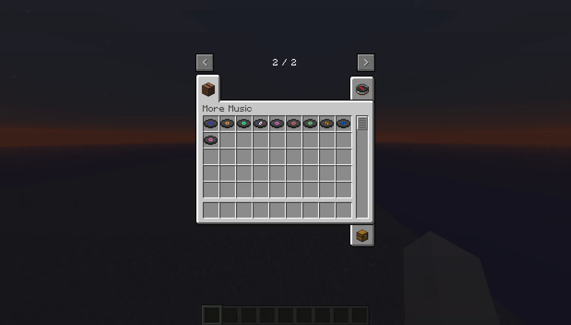 More Music [Creative Only] — скриншот 1 (Моды, Minecraft)