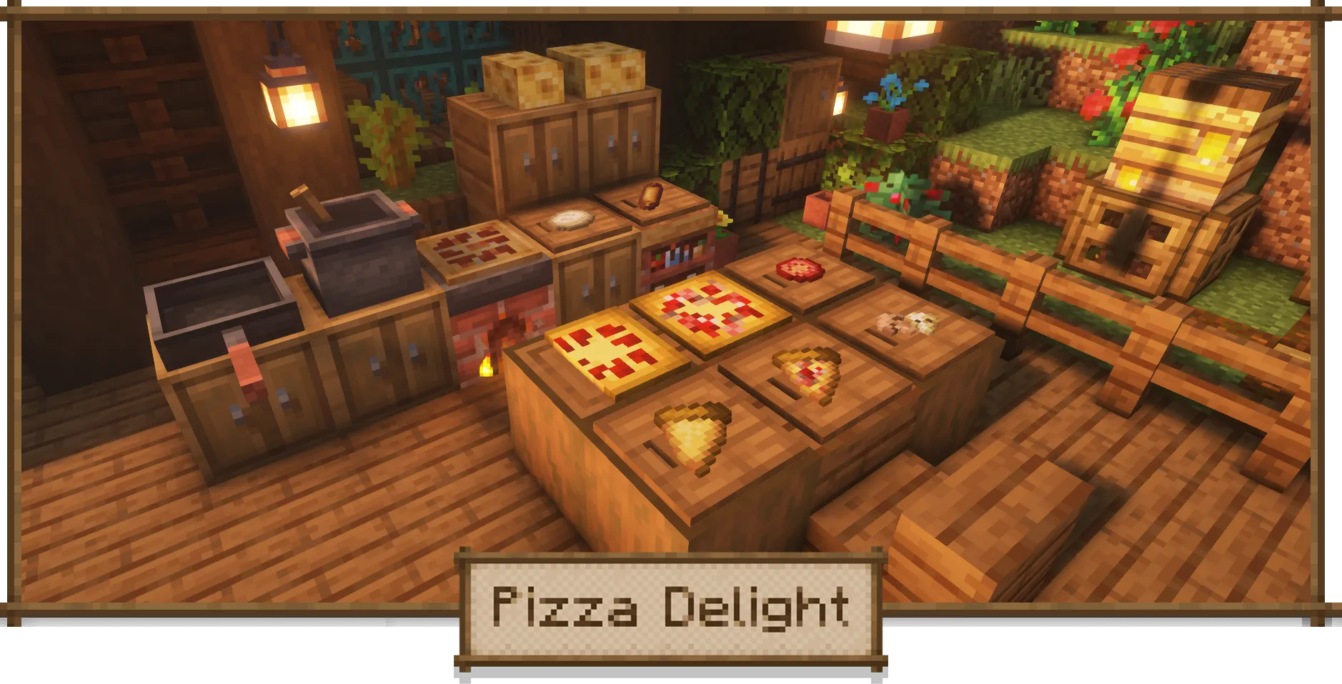 Pizza Delight, Моды, Minecraft