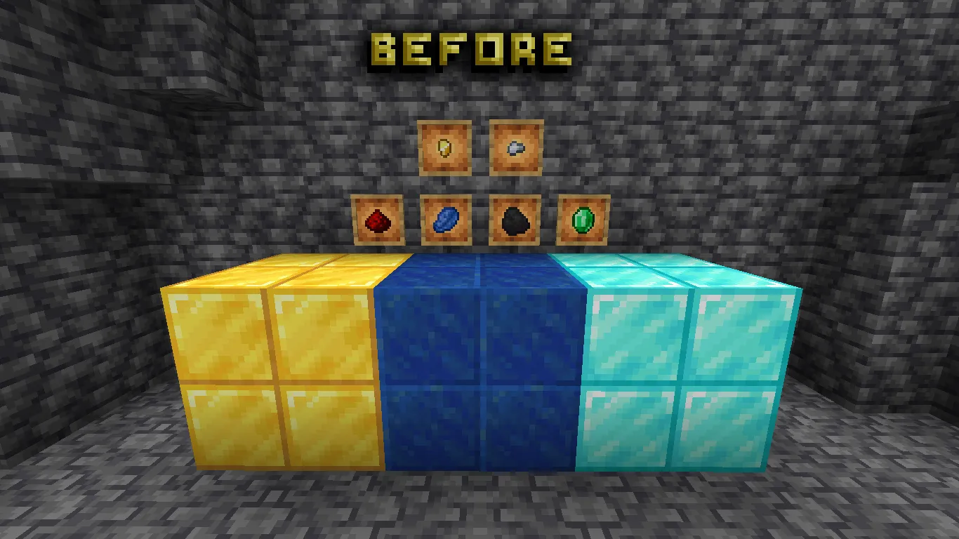 Caves Rework — скриншот 4 (Текстуры, Minecraft)