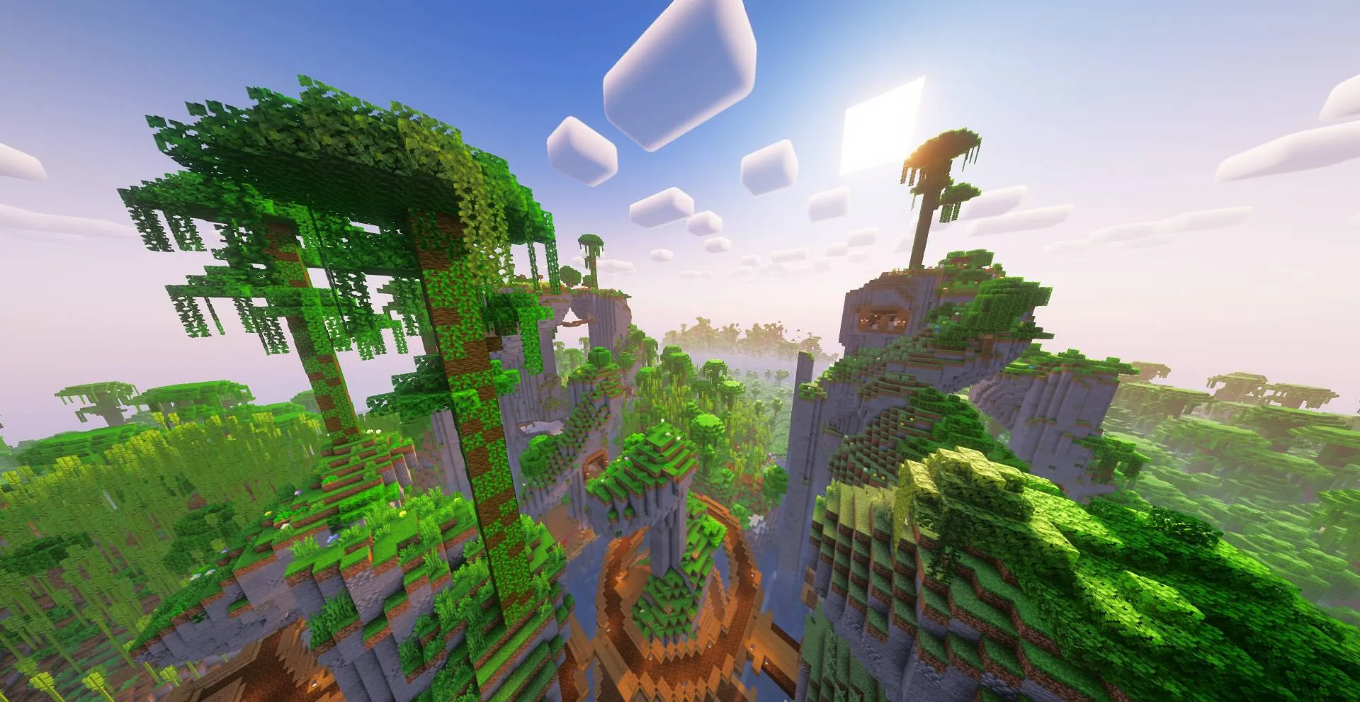 Lios Spiral Tower Villages — скриншот 7 (Моды, Minecraft)