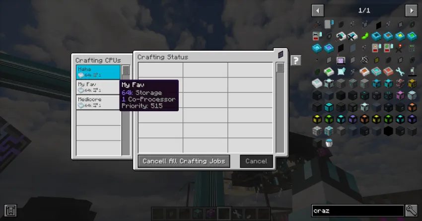 Crazy AE2 Addons, Моды, Minecraft
