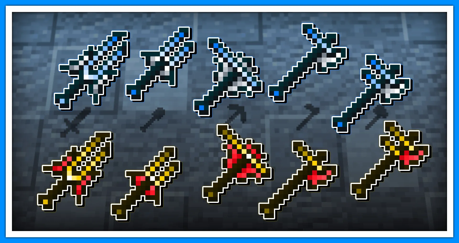 Mimo's Special Weapons and Tools — скриншот 2 (Текстуры, Minecraft)