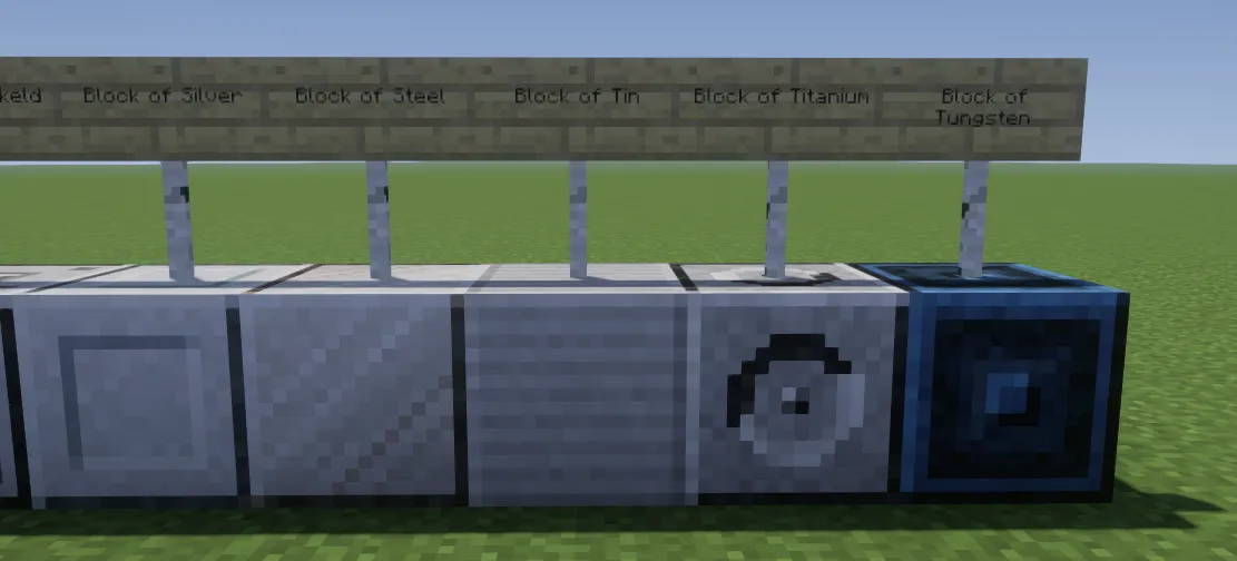 LotsOfMetalMod, Моды, Minecraft