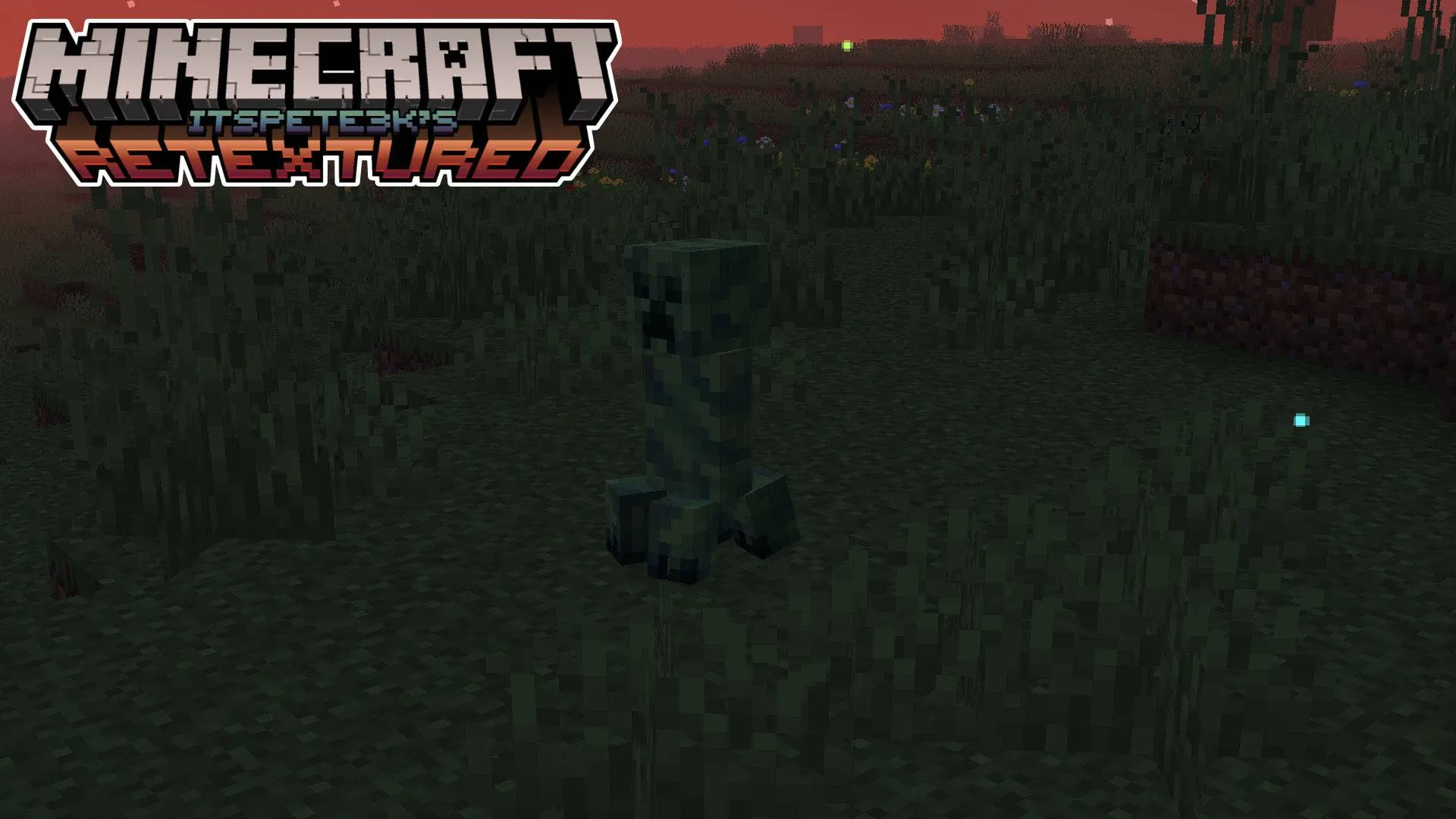 Creeper Retextured (itspete3k's Retextured) — скриншот 3 (Текстуры, Minecraft)