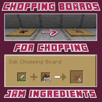 Jam & Jelly, Моды, Minecraft