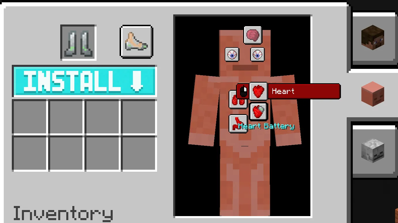 Synthetics, Моды, Minecraft