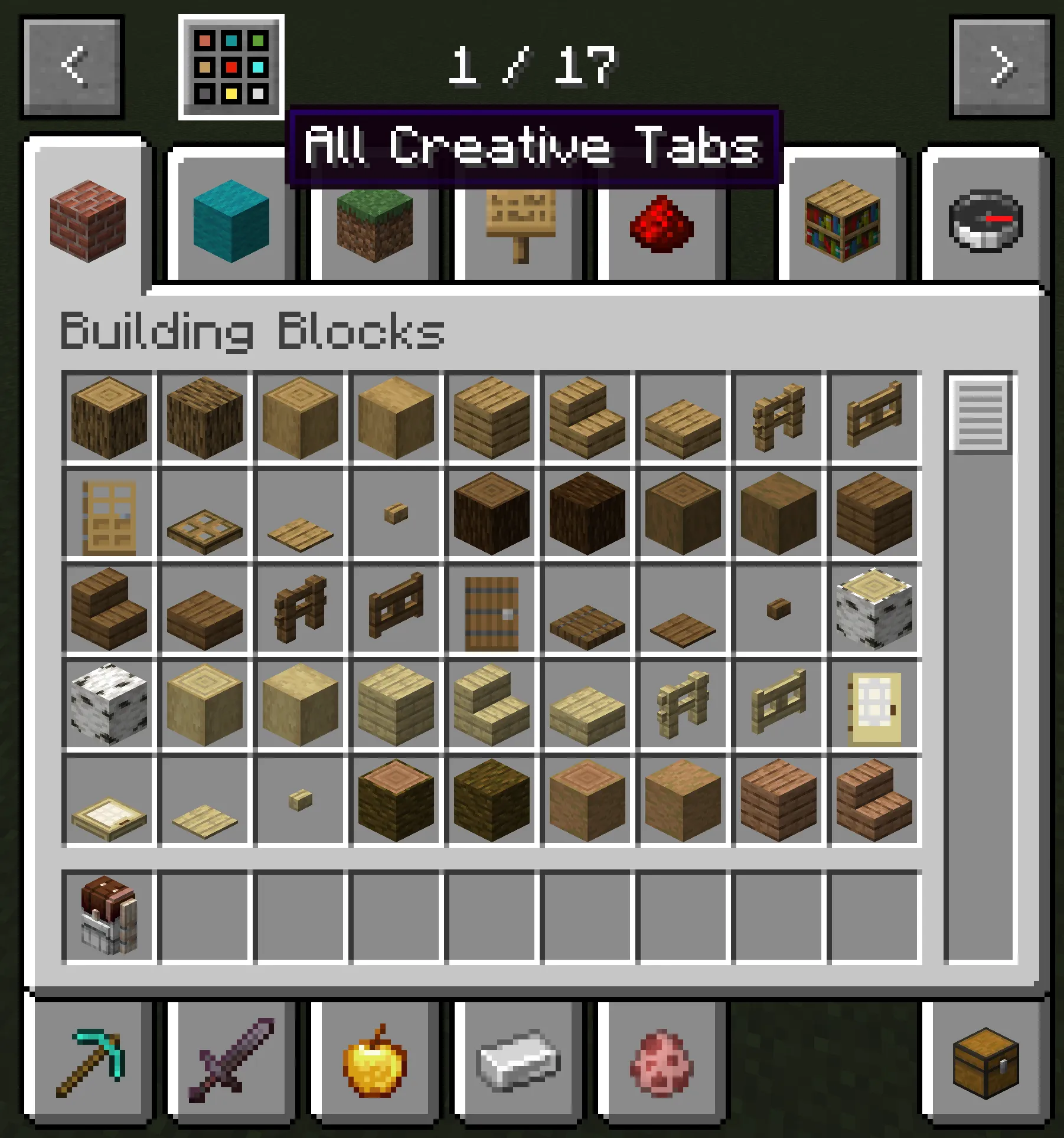 Better Creative Mode Tabs, Моды, Minecraft