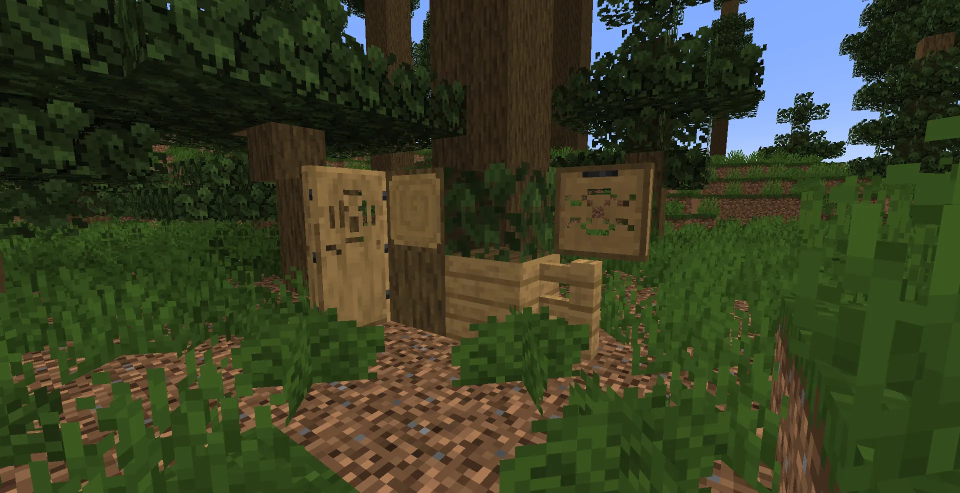 Spiral forest, Моды, Minecraft