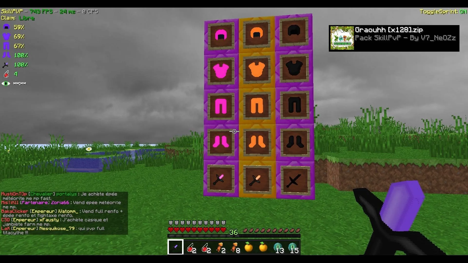 Graouhh [x128] — скриншот 4 (Текстуры, Minecraft)