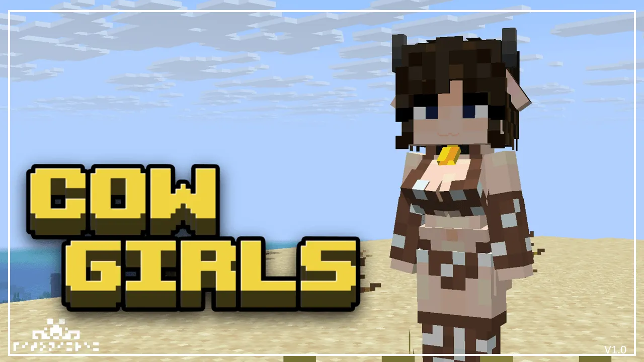 Cow Girls, Текстуры, Minecraft