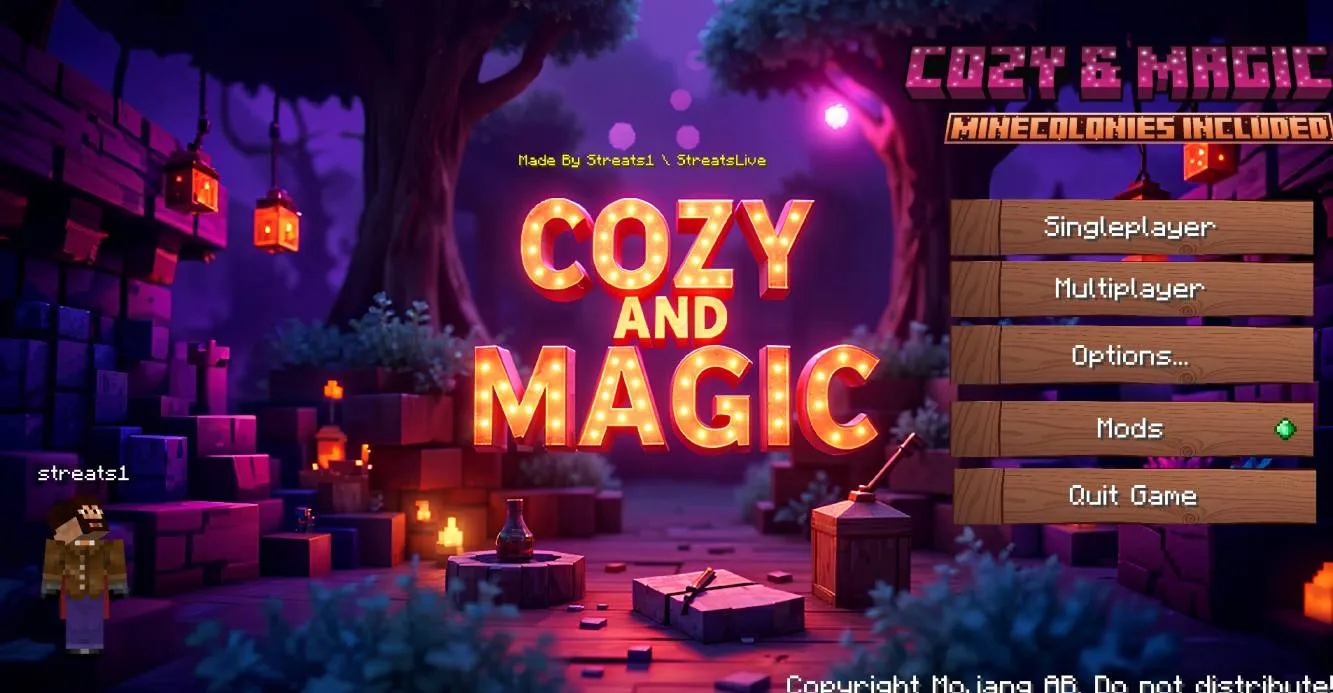 RUBIUS - Cozy & magic — скриншот 2 (Модпаки, Minecraft)