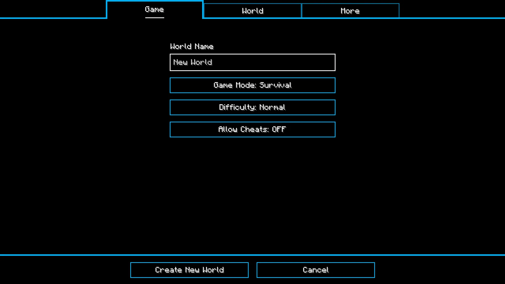 World Machine UI: Recryptified, Текстуры, Minecraft