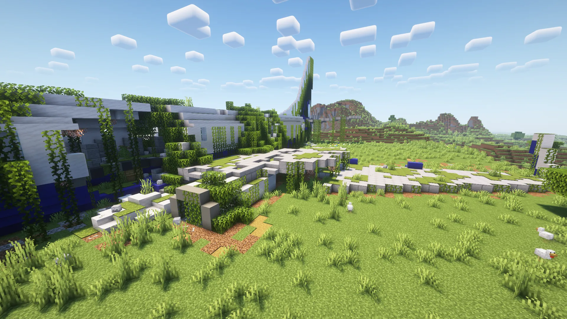 Giant Plane Wreck — скриншот 3 (Моды, Minecraft)