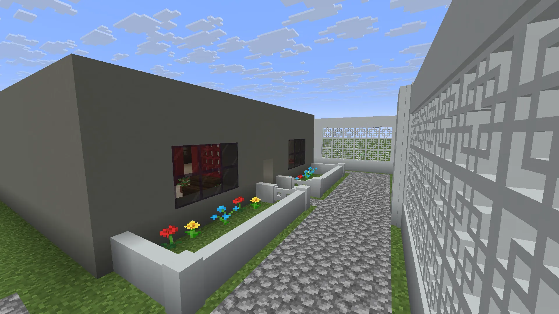 Decorative Concrete Lattices — скриншот 5 (Моды, Minecraft)