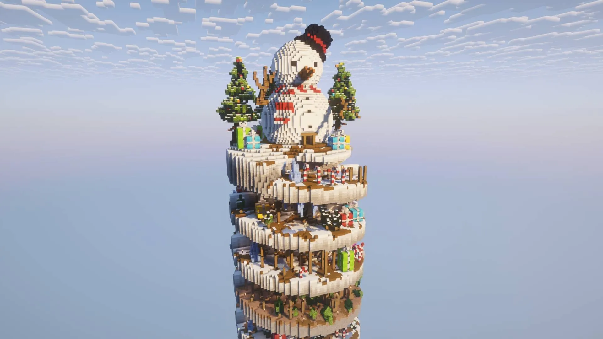 Christmas Parkour, Карты, Minecraft