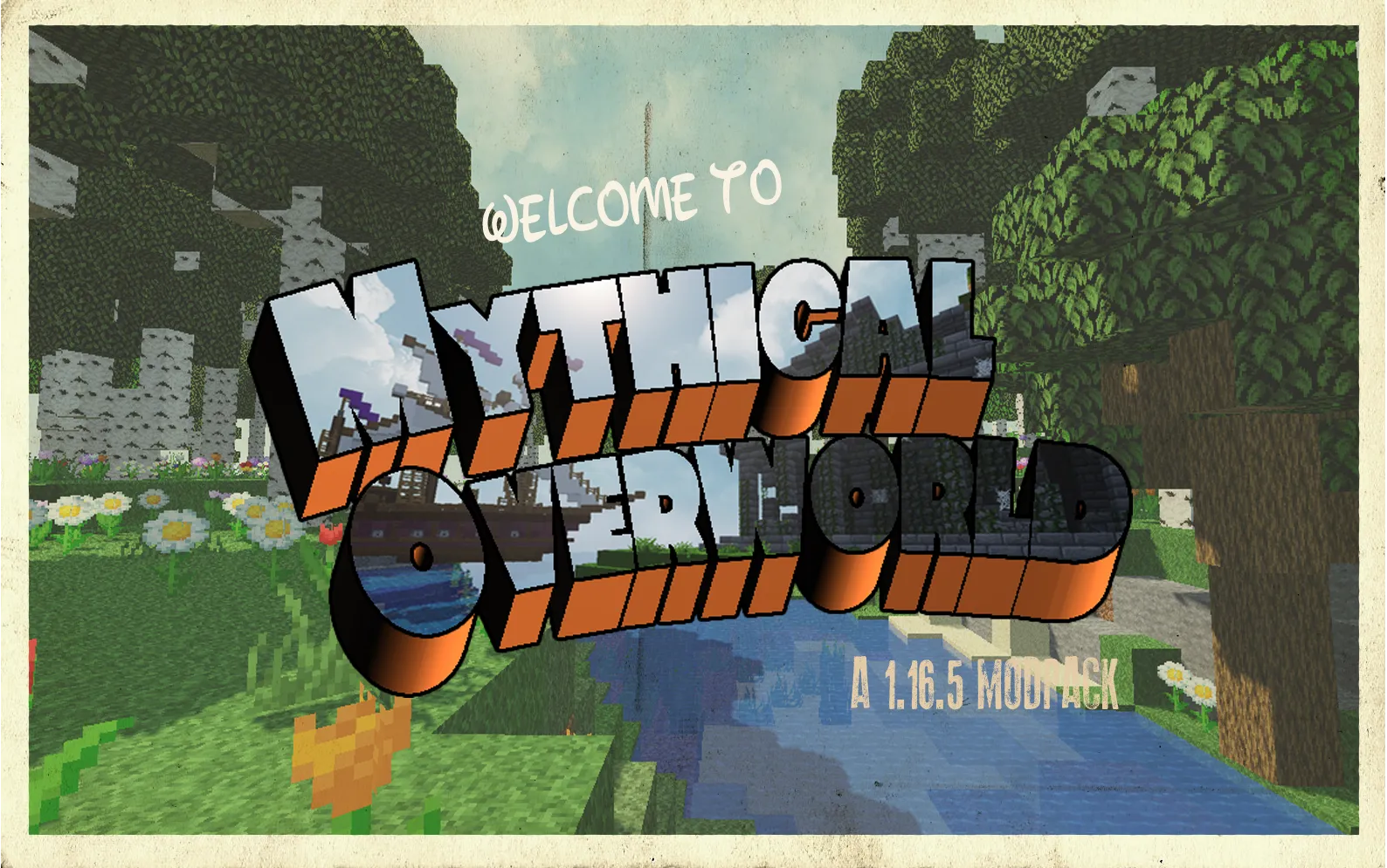 Mythical Overworld — скриншот 1 (Модпаки, Minecraft)