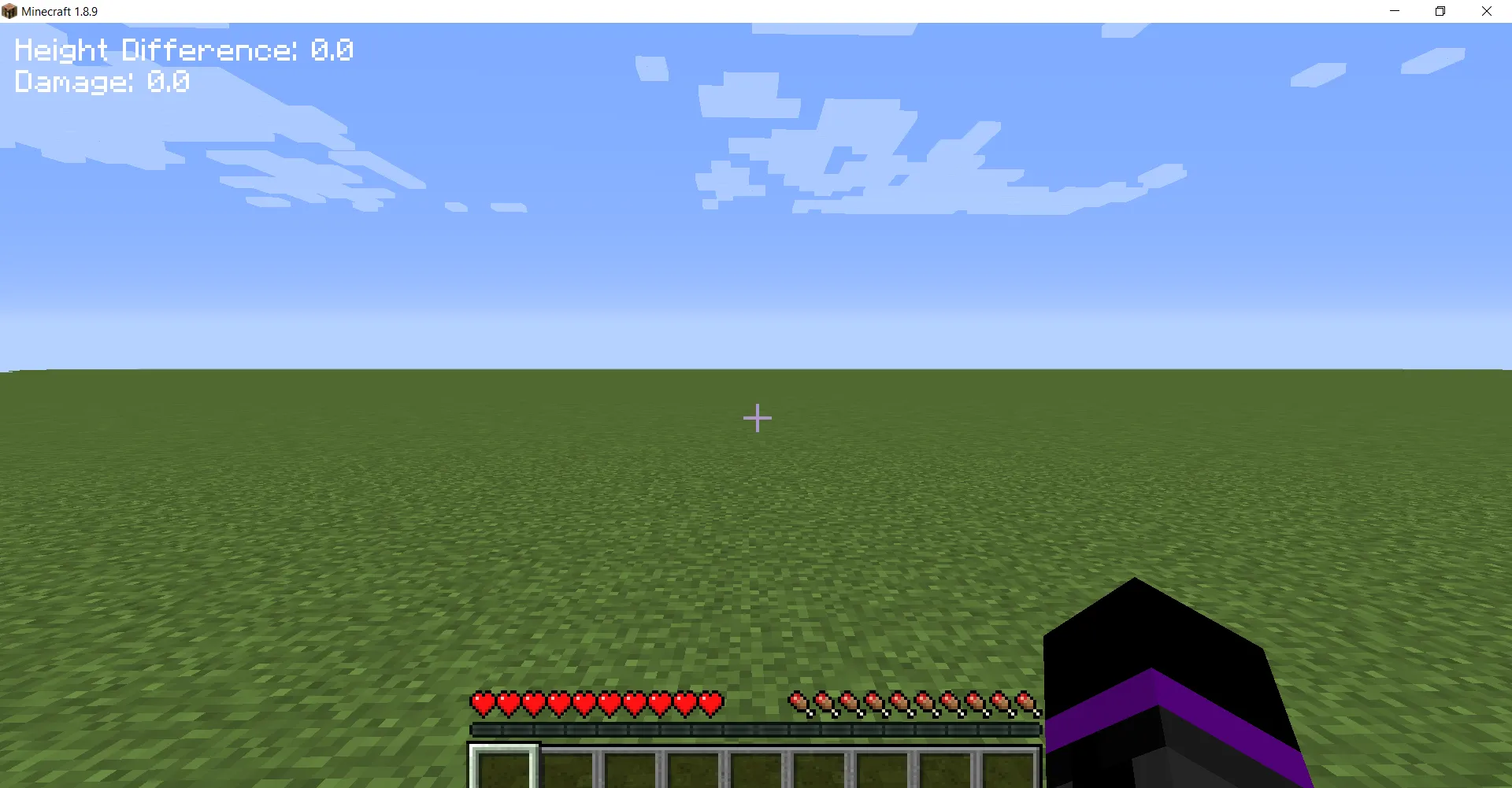 Fall Damage Indicator — скриншот 1 (Моды, Minecraft)