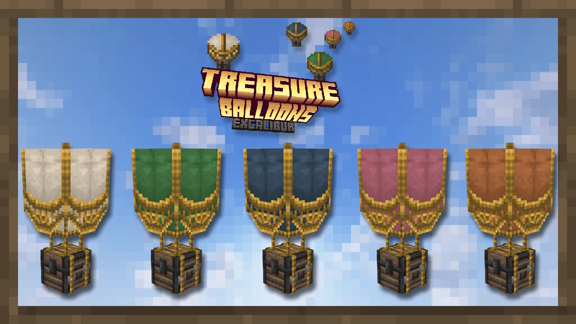 Excalibur | Realm RPG: Treasure Balloons Support — скриншот 2 (Текстуры, Minecraft)