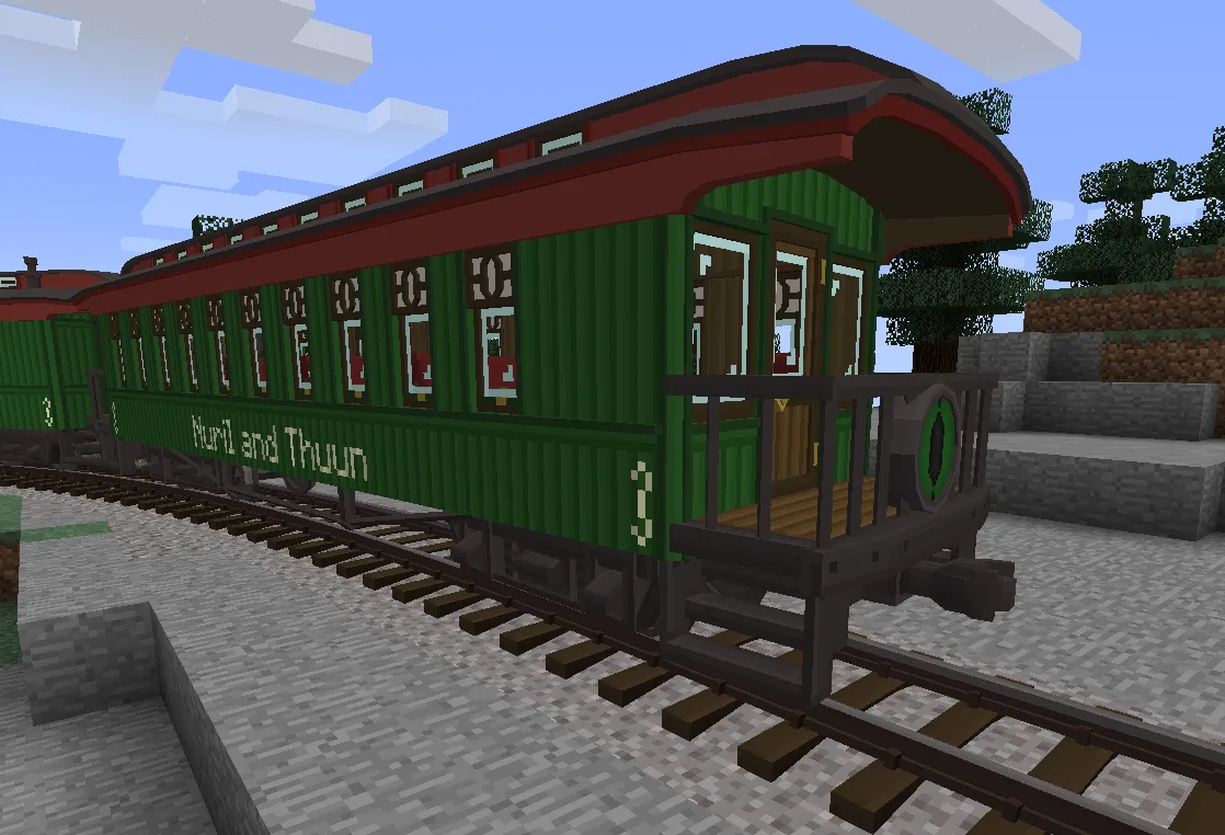 Trains of Ruun - Community Addon — скриншот 4 (Текстуры, Minecraft)