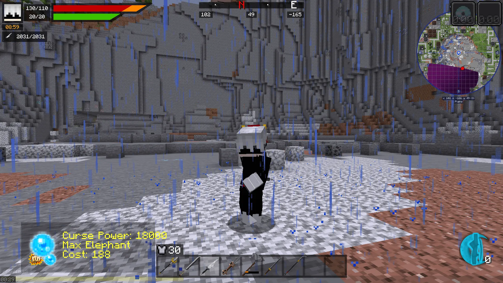 JEREPrince11's Jujutsu Kaisen — скриншот 7 (Модпаки, Minecraft)