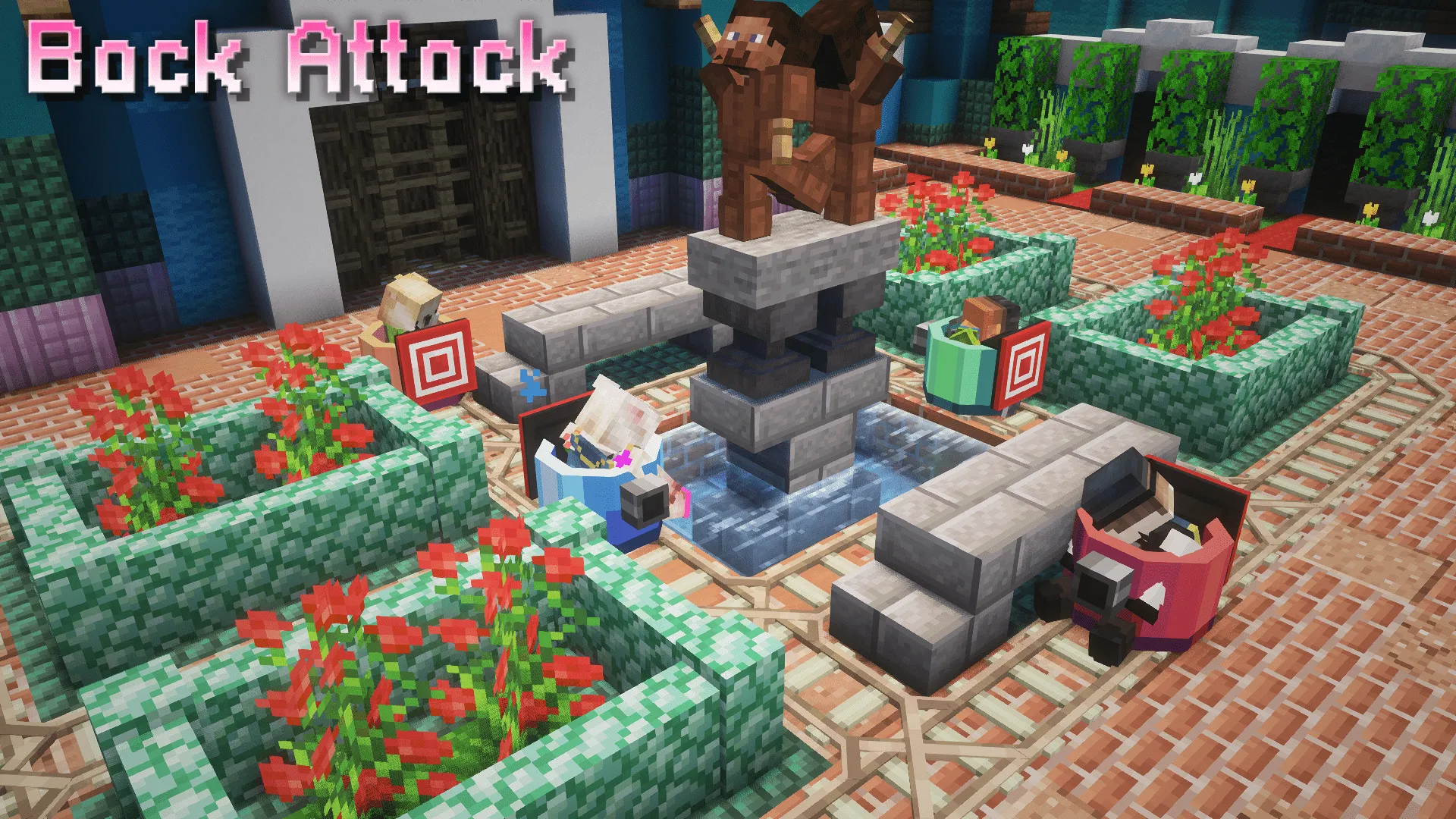 Wii Party: Board Game Island, Карты, Minecraft