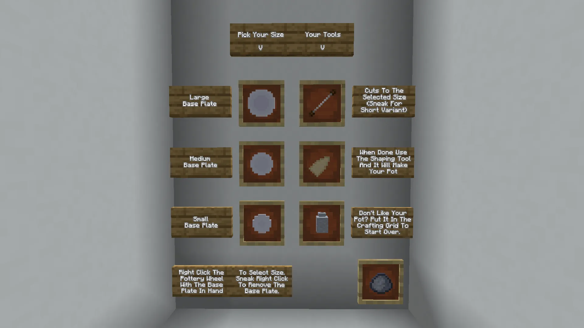 Simply Ceramics, Моды, Minecraft