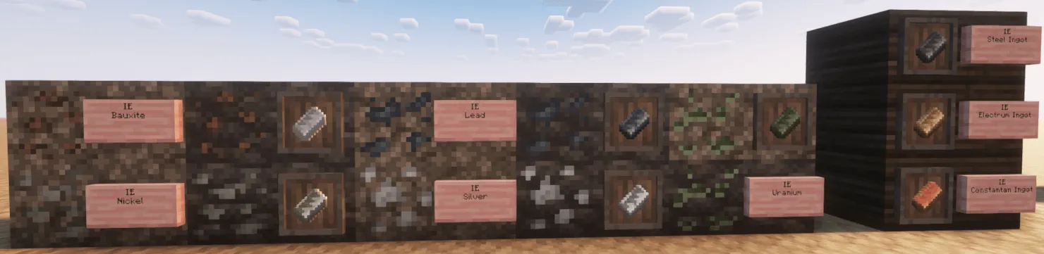Excalibur | Ore and IW Compat, Текстуры, Minecraft