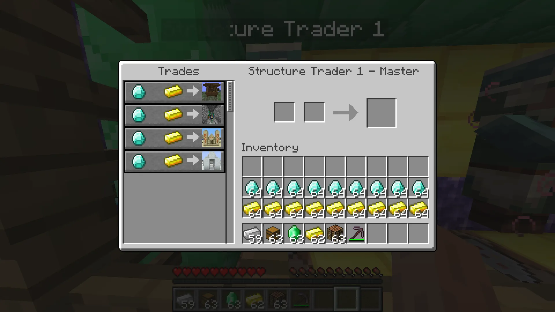 Combine And Upgrade Structures And Craftable Custom Tree, Моды, Minecraft