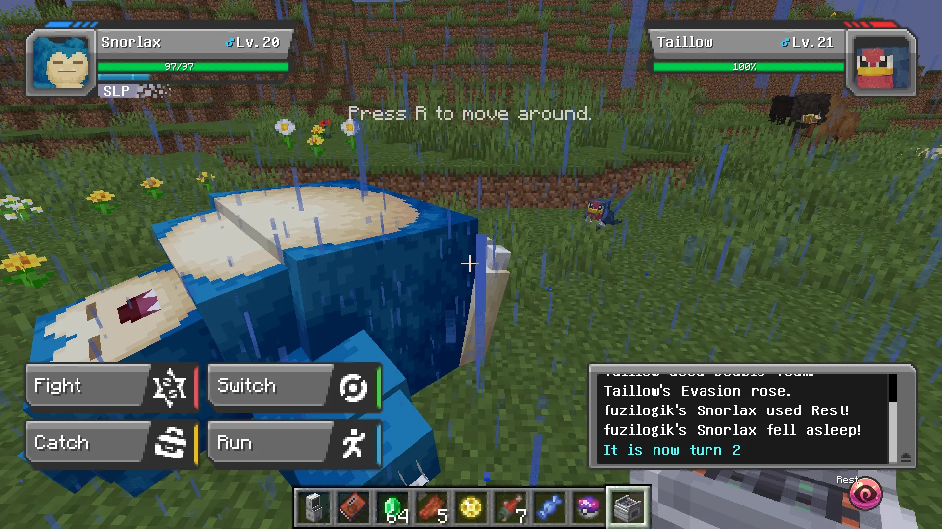 Cobblemon EXP Bar, Моды, Minecraft