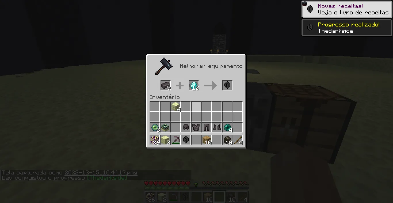 end udpade, Моды, Minecraft