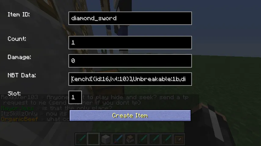 ExtraCreative — скриншот 1 (Моды, Minecraft)