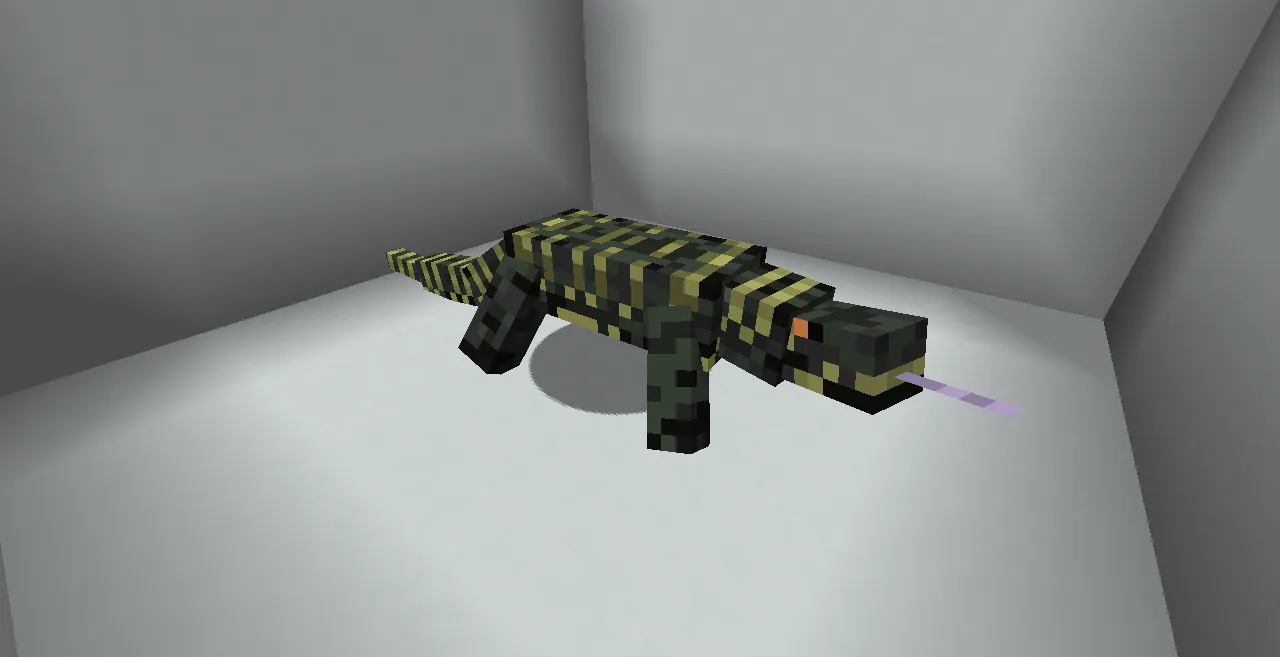 Asian Water Monitor [Alex's Mobs] — скриншот 1 (Текстуры, Minecraft)