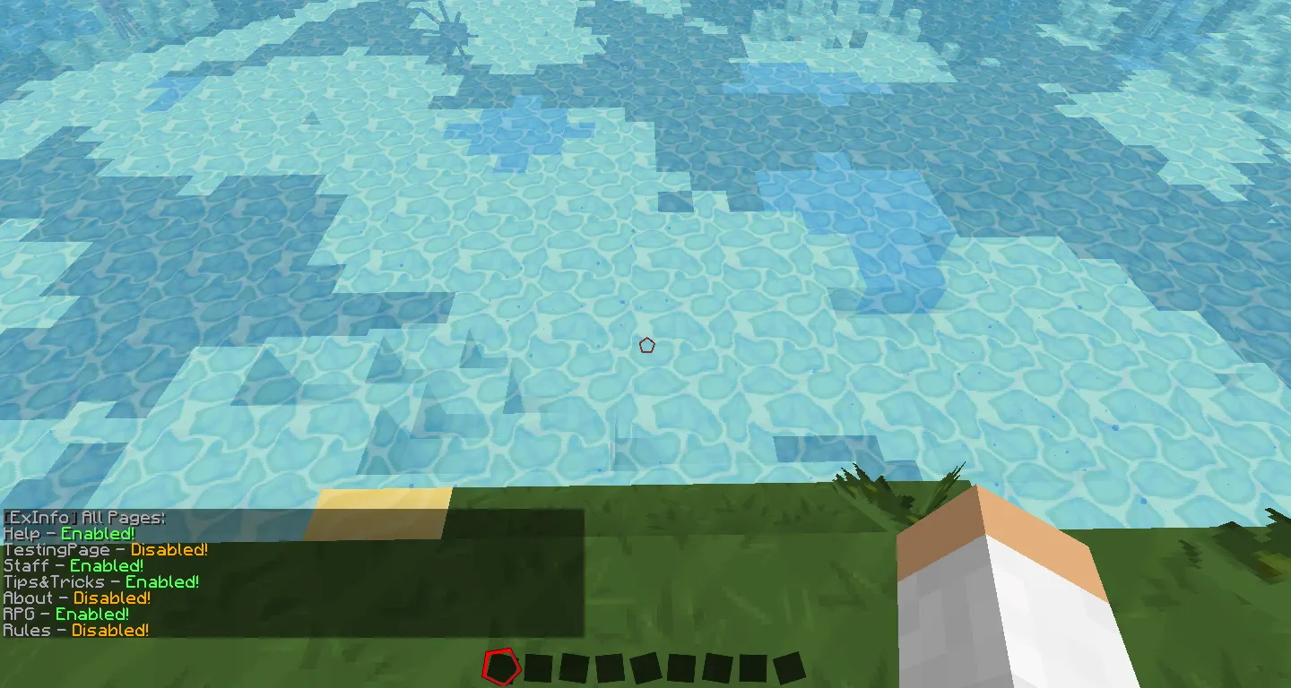 ExInfo, Плагины, Minecraft