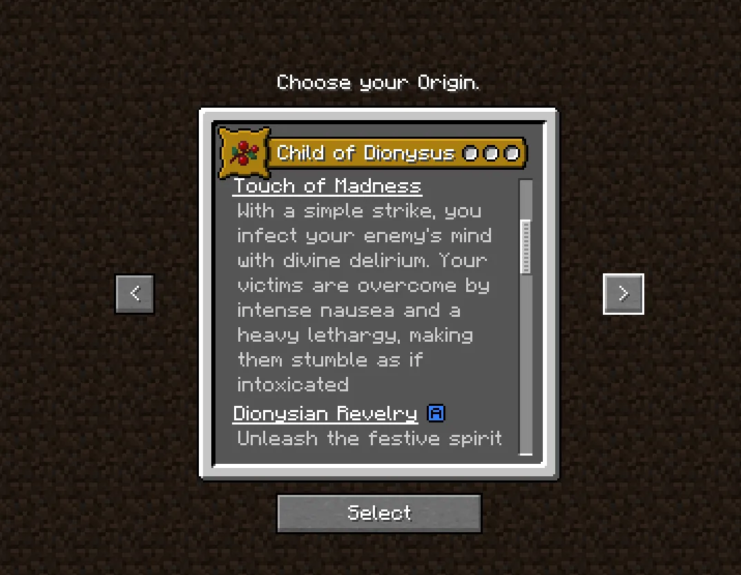 Greek Mythology Origins, Моды, Minecraft