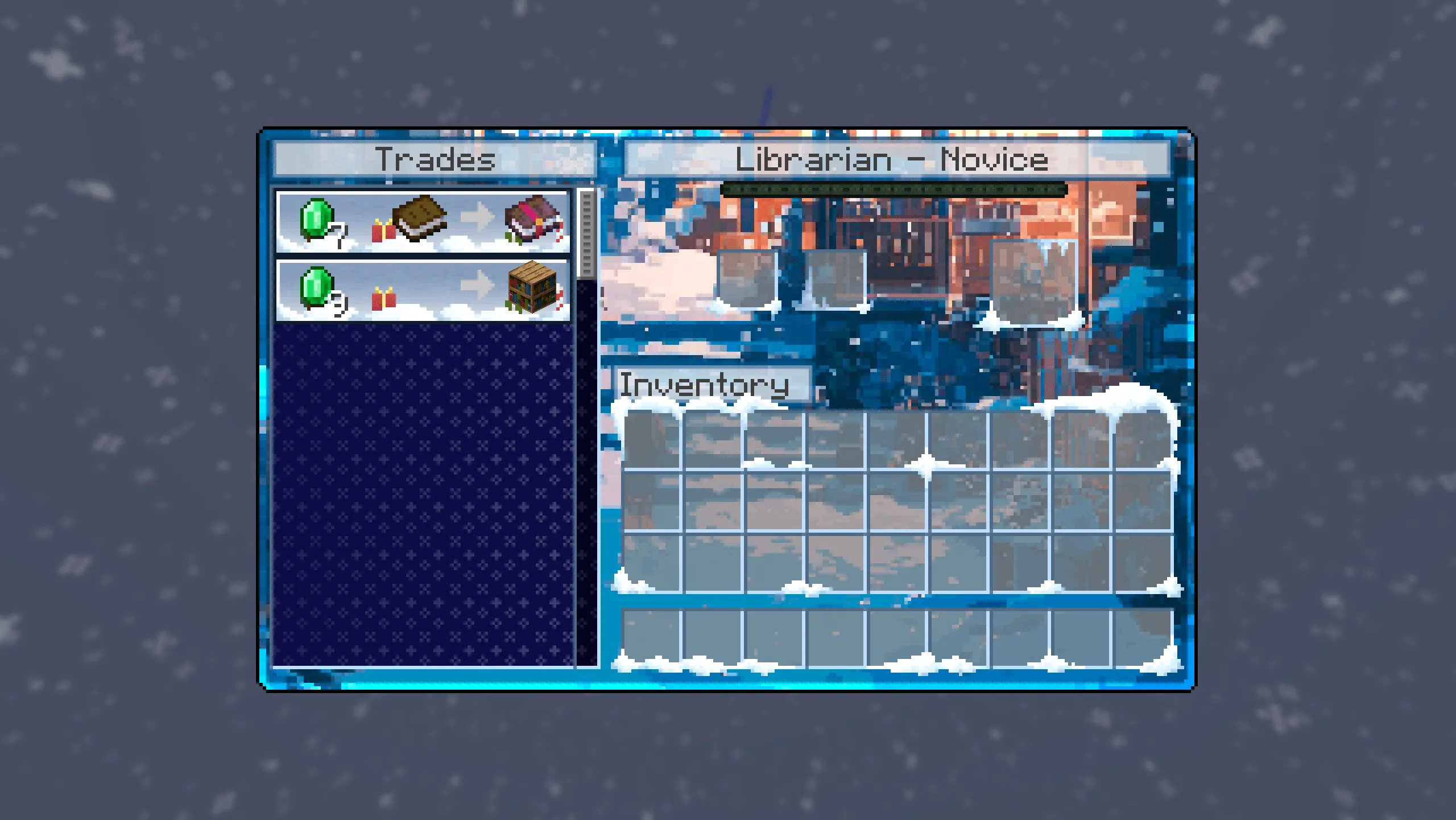 Winter GUI Pack, Текстуры, Minecraft