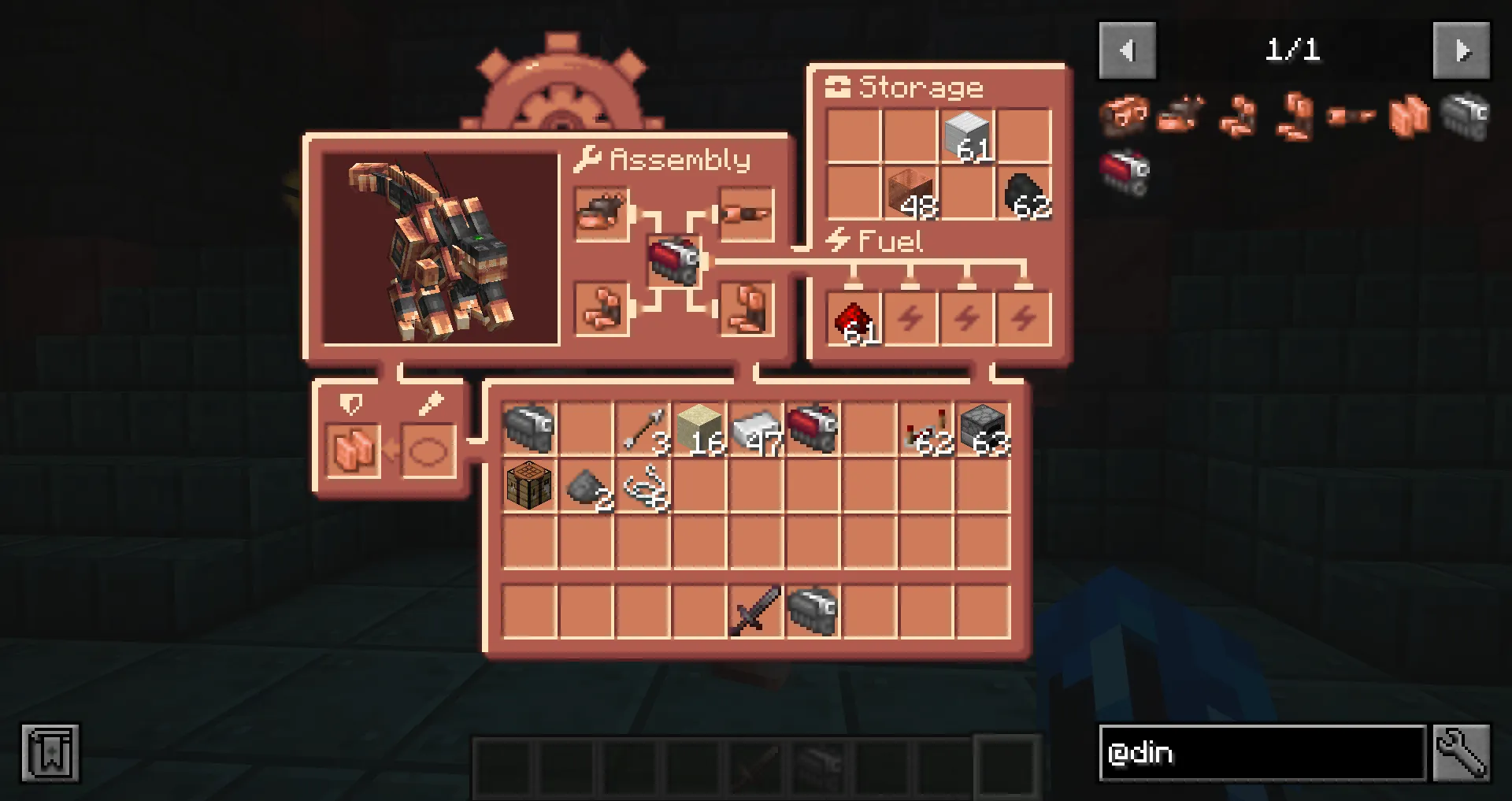 Robot Dinos, Моды, Minecraft