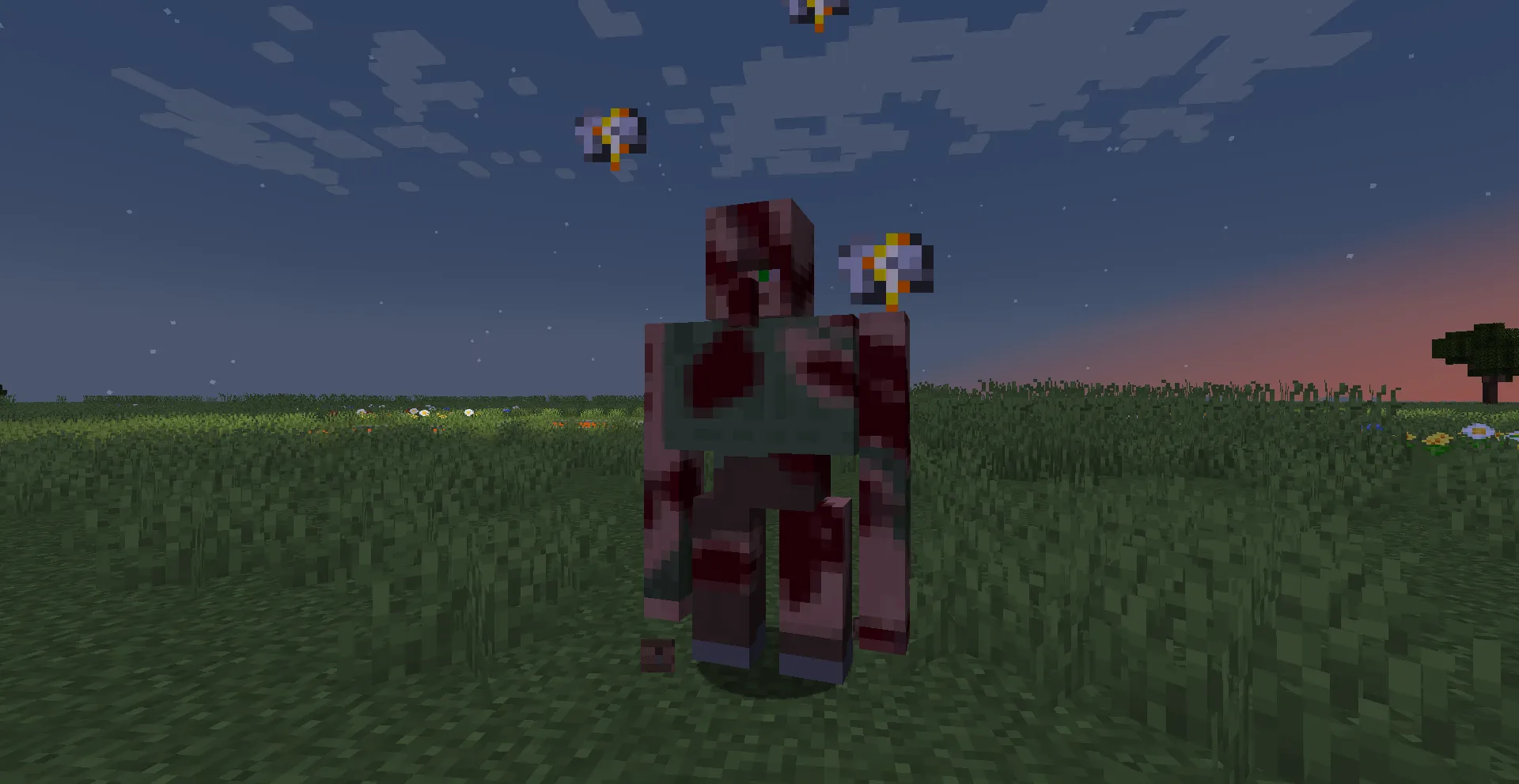 WU_SHUANGCB's Zombie Skin TH, but with FA — скриншот 10 (Текстуры, Minecraft)