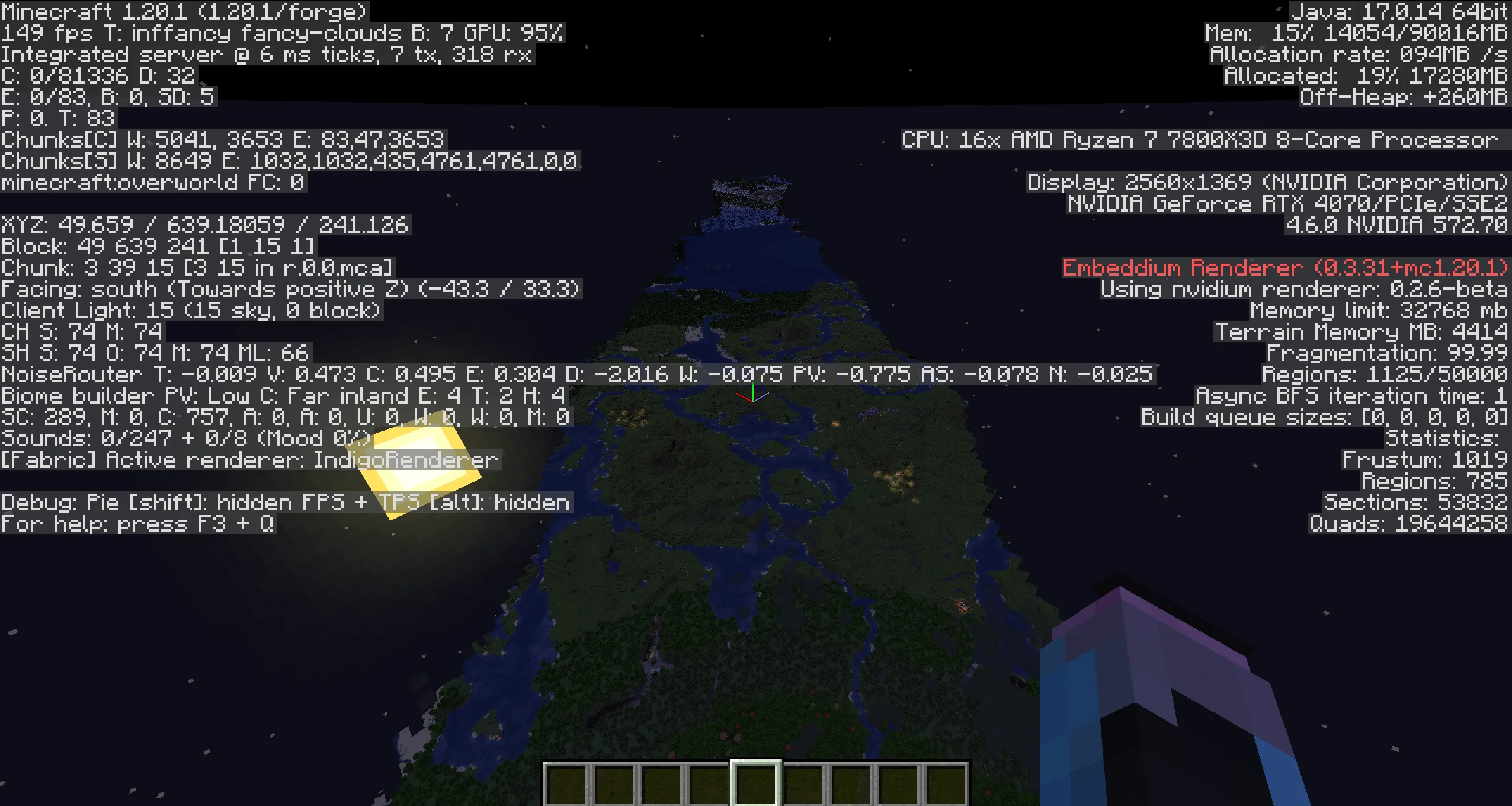 Nvidium Forged — скриншот 1 (Кастомизации, Minecraft)