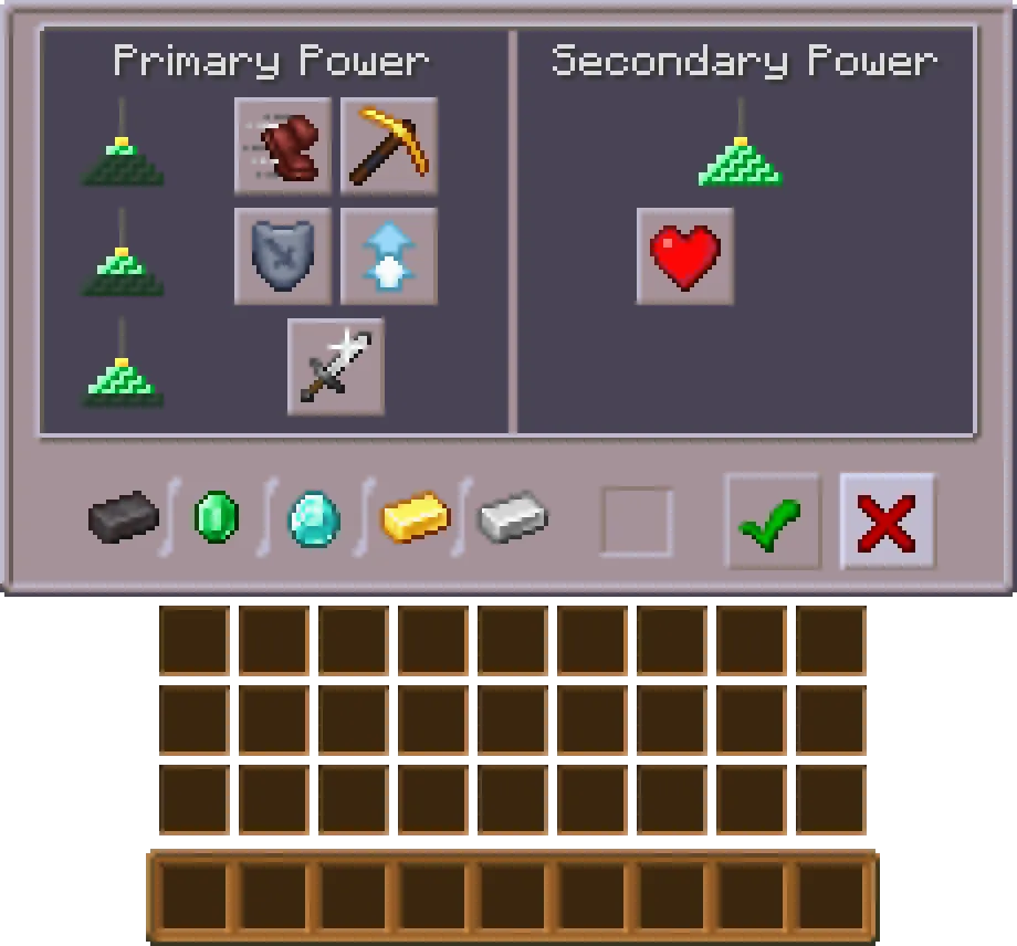 RAY's Core Keeper GUI, Текстуры, Minecraft