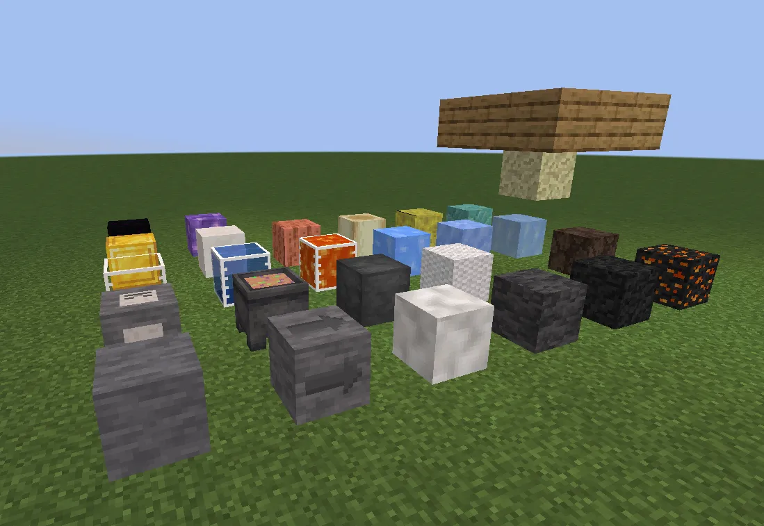Bouldered, Моды, Minecraft