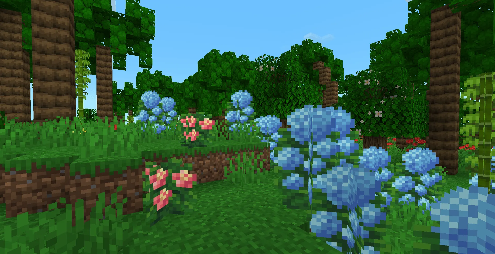 Sweeter Bushes — скриншот 1 (Текстуры, Minecraft)