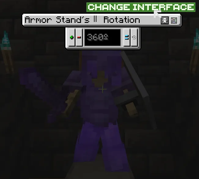 Armor Stand's Custom Poses — скриншот 2 (Моды, Minecraft)