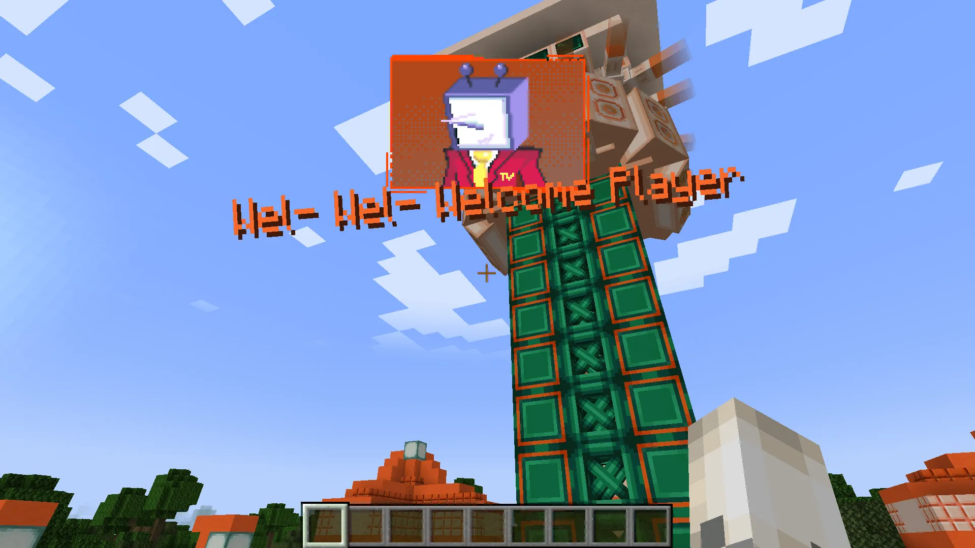 Its! Welcome player! Time! — скриншот 1 (Текстуры, Minecraft)