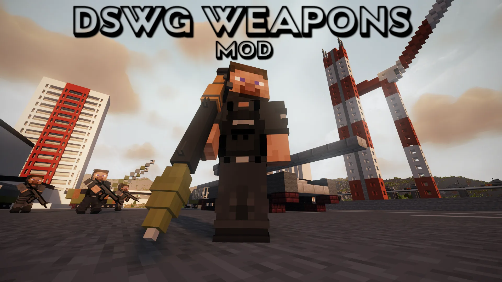 DSWG Weapons Mod, Моды, Minecraft