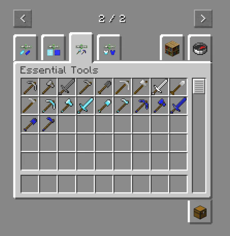 CraftEssence — скриншот 4 (Моды, Minecraft)